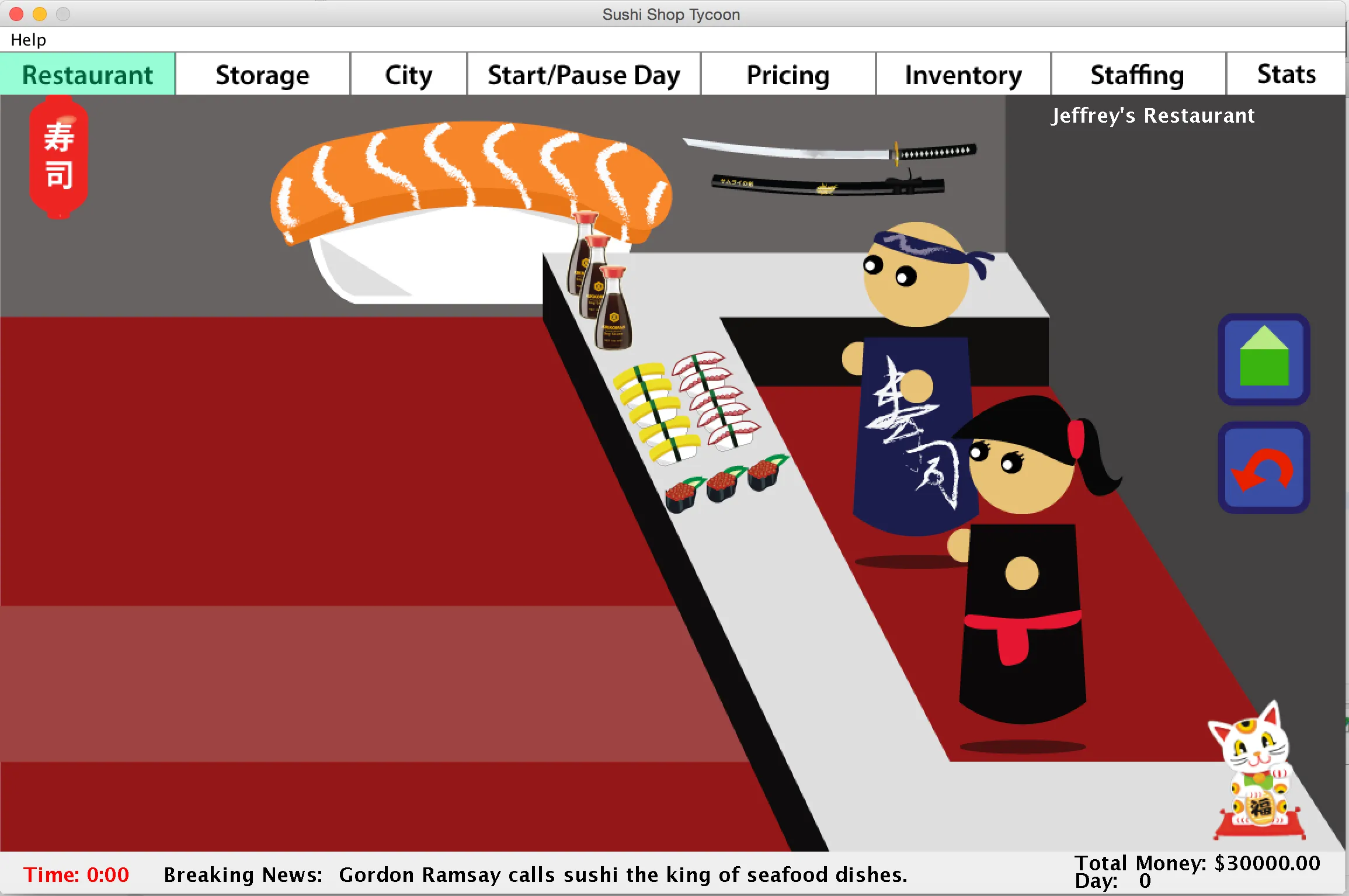 Sushi Shop Tycoon